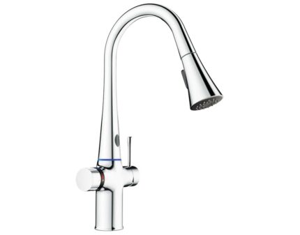 Grifo de cocina inteligente contactless con selector de temperatura Fricosmos