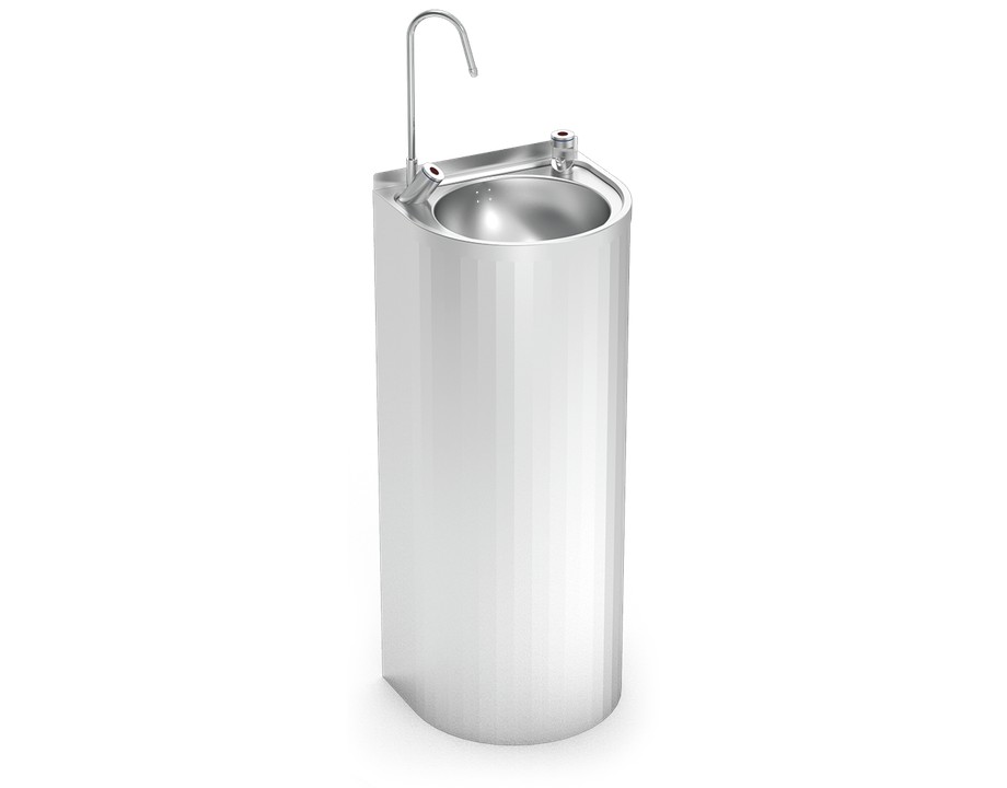 Fuente de agua electrónica de columna 350x300x850 mm Fricosmos Fuente de agua electrónica de columna 350x300x850 mm Fricosmos