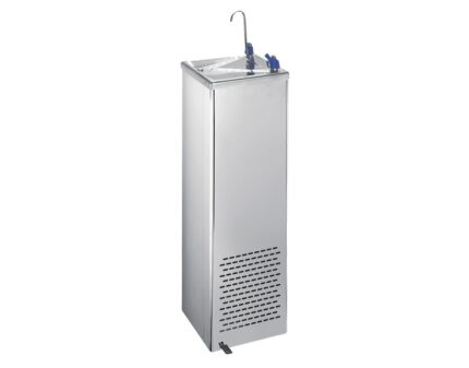 Fuente refrigerada de agua fría Cold+ con llenajarras a pedal Fricosmos