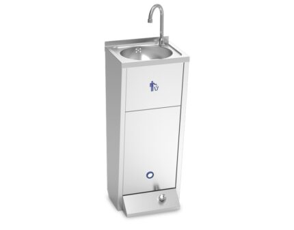 Lavamanos registrable con pedestal un pulsador XS Fricosmos