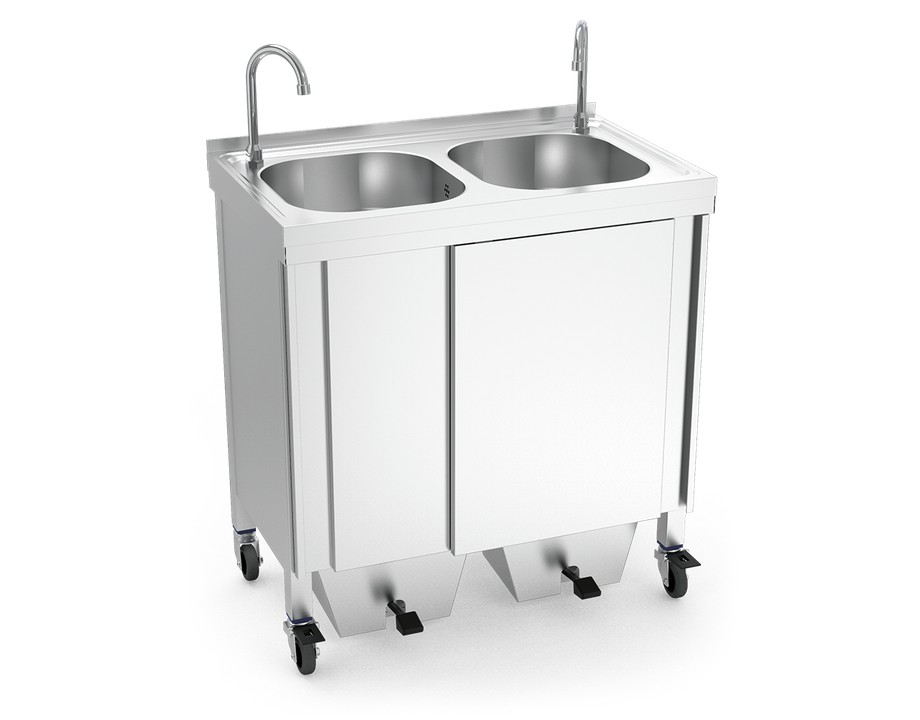 Lavamanos registrable portátil autónomo grandes eventos 800x500x850 mm Fricosmos Lavamanos registrable portátil autónomo grandes eventos 800x500x850 mm Fricosmos