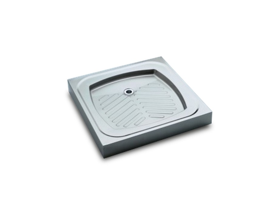 Plato de ducha inox 800 x 800 mm Fricosmos Plato de ducha inox 800 x 800 mm Fricosmos
