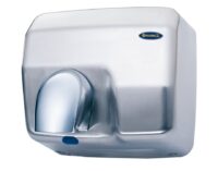 Secamanos óptico inox satinado con tobera Fricosmos