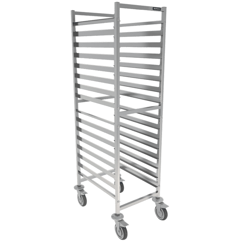 Carro Transporte Bandejas iBAKE Mychef F0261003 — 16 Guías Transversal