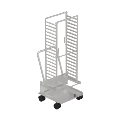 Carro Portabandejas Guías iCook MAX GN 1/1 Mychef MYCHA412 — 20 Bandejas AISI 316L — accesorio oficial Mychef