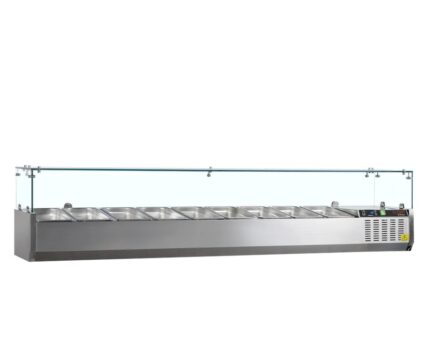 Vitrina Refrigerada Ingredientes TEFCOLD GVC33-200 2000mm GN1/4