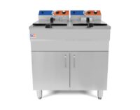 Detalle 5 de freidora eléctrica con mueble, referencia EF-162VC, de Clima Hostelería