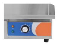 Detalle 5 de plancha fry top eléctrica de sobremesa, referencia EG-818D, de Clima Hostelería