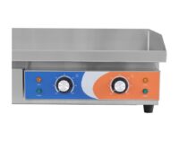Detalle 3 de plancha fry top eléctrica de sobremesa, referencia EG-820D, de Clima Hostelería