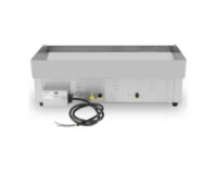Detalle 6 de plancha fry top eléctrica de sobremesa, referencia EG-820D, de Clima Hostelería