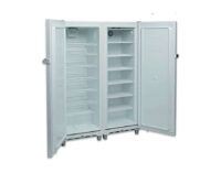 Vista general de armario refrigerado y congelador 333+255 litros, referencia KITCF350PRO, de Clima Hostelería