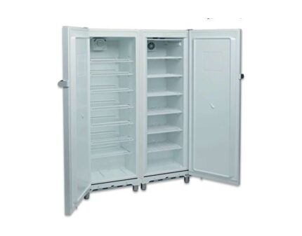 Vista general de armario refrigerado y congelador 333+255 litros, referencia KITCF350PRO, de Clima Hostelería