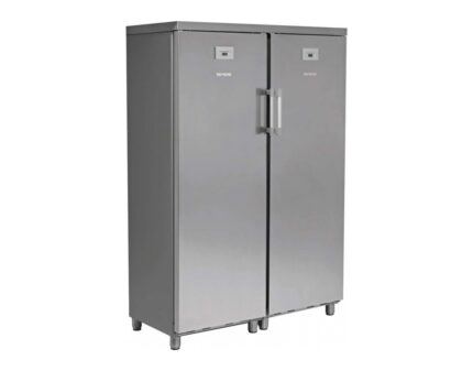 Vista general de armario refrigerado y congelador 333+255 litros, referencia KITCF350PROSS, de Clima Hostelería