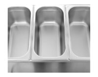 Detalle 7 de baño maría para 3 o 4 cubetas gn, referencia BM-1/3, de Clima Hostelería