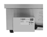 Detalle 8 de plancha eléctrica de acero rectificado 4,3 kw, referencia EG-820, de Clima Hostelería