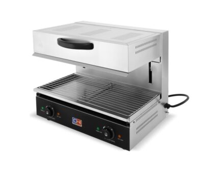 Vista general de salamandra eléctrica elevable de 4 kw, referencia ES-600L, de Clima Hostelería