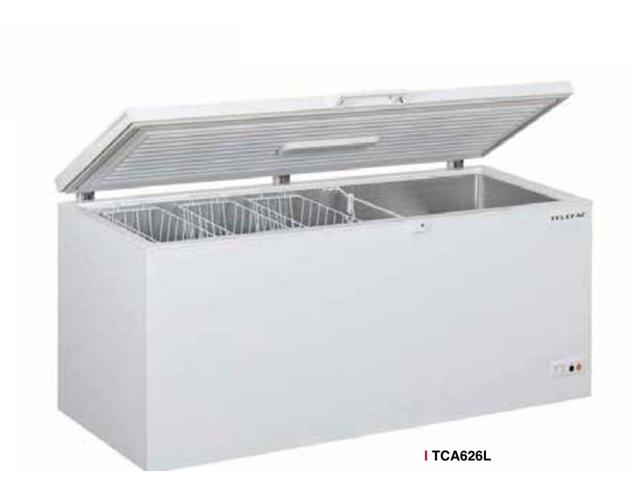 Arcón congelador profesional 600 litros TCA626L ABC