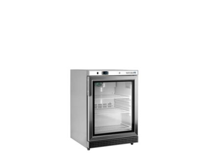 Congelador expositor compacto TEFCOLD UF200VSG de 120 l netos